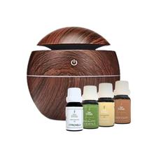 Umidificador De Ar Eletrico Usb + 4 Aromas Lar Fresh