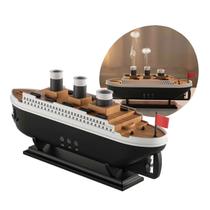 Umidificador De Ar Navio Difusor Aromas Aromaterapia Luzes