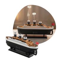 Umidificador De Ar Navio Difusor Aromas Aromaterapia Luzes