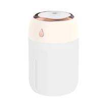 Umidificador de Ar Portátil 330ml com Difusor de Aroma - LED e Névoa Fria para Quarto e Carro Umidificador de Ar Portátil 330ml com Difusor de Aroma - LED e Névoa Fria para Quarto e Carro