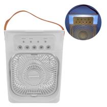 Umidificador De Ar Portatil Com Ventilador Branco Interponte Umidificador De Ar Portatil Com Ventilador Branco Interponte