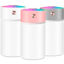 Umidificador de Ar Portátil Umidifica Ambiente 300ML com Luz RGB - ON-UM611