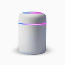 Umidificador de Ar Portátil USB - 300ml Branco Com Led Umidificador de Ar Portátil USB - 300ml Branco Com Led