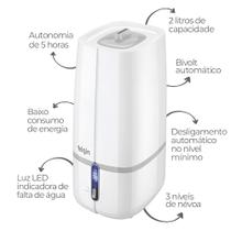Umidificador de Ar Ultrassônico Bivolt Elgin