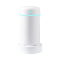 Umidificador De Ar Usb Portátil De 390ml Com Lâmpada Noturna Led De Aromaterapia Para Purificador De