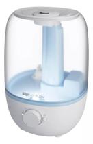 Umidificador De Ar Wap Air Flow U2 Aromatizador Com Luminária Led 2,3 Litros Branco E Azul Bivolt