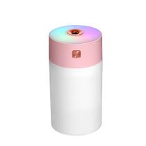 Umidificador de Carro Rainbow Cup - Mini USB com Grande Volume de Neblina
