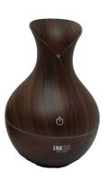 Umidificador Difusor Aromático Ânfora Cor Madeira Usb Led - LTK