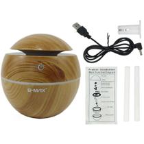 Umidificador Difusor Aromatizador De Ambientes Usb 130ml Ultrassonico Led BOLINHA