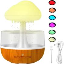 Umidificador Difusor de Ar Portátil Nuvem de Chuva Colorido Lâmpada de Atmosfera do Sono Luz Noturna com Cabo Usb Cosy - Cozy