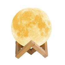 Umidificador Difusor De Aromas Lua 3D Luminária Purificador Umidificador Difusor De Aromas Lua 3D Luminária Purificador