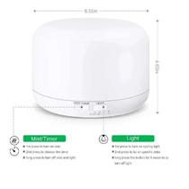 Umidificador Difusor De Aromas Ultra-sônico Portátil 7 Cores Led Casa Quarta Escritório Umidificador Difusor De Aromas Ultra-sônico Portátil 7 Cores Led Casa Quarta Escritório