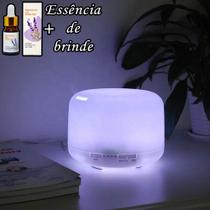Umidificador Difusor De Óleos Essenciais Elétrico SEM CONTROLE REMOTO 7 CORES Umidificador Difusor De Óleos Essenciais Elétrico SEM CONTROLE REMOTO 7 CORES