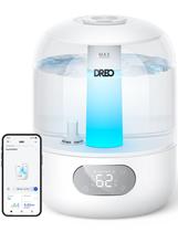 Umidificador Dreo para tanque ultrassônico 3L de quarto Cool Mist Umidificador Dreo para tanque ultrassônico 3L de quarto Cool Mist