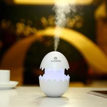 Umidificador e difusor de aroma Broken Egg 100mL com lâmpada LED - Generic