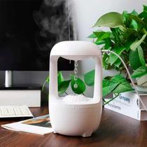 Umidificador Efeito Anti-gravidade Com Luz E Relógio Cor Branca 110v/220v Umidificador Efeito Anti-gravidade Com Luz E Relógio Cor Branca 110v/220v
