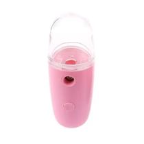 Umidificador Face Usb Mini Vaporizador Hidratação Rosto Pele Rosa 30ml - kaeka