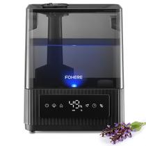 Umidificador FOHERE HU-500 6L Cool/Warm Mist para casa preto