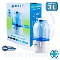 Umidificador G-Tech Allergy-Free Dual Original 3L Bivolt Ultrassônico
