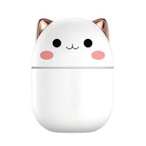 Umidificador Gatinho 250ml Difusor Aromático e Climatizador