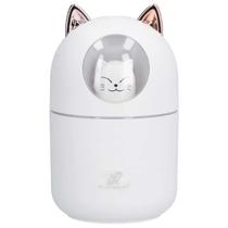 Umidificador Gato 300ml C/ Led Em Plástico XC-UM-02 X-Cell