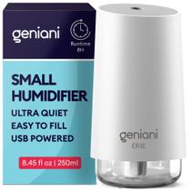 Umidificador GENIANI portátil Small Cool Mist 250mL USB branco Umidificador GENIANI portátil Small Cool Mist 250mL USB branco