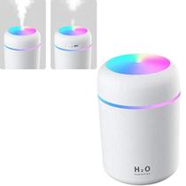 Umidificador H2O Lumen Difusor de Ar Elétrico Óleo Essencial Usb Led Compacto Elegante Pulverizador Fresco de Névoa com Luz Noturna Função Luminária Umidificador H2O Lumen Difusor de Ar Elétrico Óleo Essencial Usb Led Compacto Elegante Pulverizador Fresco de Névoa com Luz Noturna Função Luminária