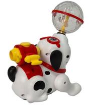 Umidificador infantil cachorro Brinquedo musical com luz e com jato de vapor de agua
