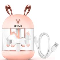 Umidificador Led Carrossel Climatizador Aromatizador De Ar Ambiente Umidificador Led Carrossel Climatizador Aromatizador De Ar Ambiente