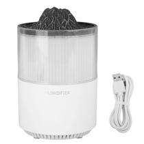 Umidificador Luminaria Vulcao Climatizador Ar Aromatizador Purificador Ambiente Relaxante Decoraçao Sala Quarto Casa