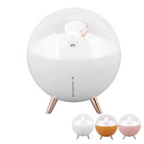 Umidificador Purificador De Ar Silencioso Espaço Usb Urso Criança Led E19 Luuk Young