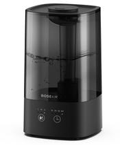 Umidificador ROSEKM 4.5L Cool Mist para quarto com temporizador preto