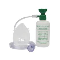 Umidificador Standard O2 C/ Extensor E Masc (250ml) - Protec