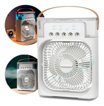 Umidificador Ventilador Climatizador Portátil Reservatório de Água e Gelo - Envio Rápido Umidificador Ventilador Climatizador Portátil Reservatório de Água e Gelo - Envio Rápido