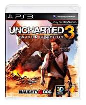 Uncharted 3 Drake's Deception PS3 Mídia Física Naughty Dog Uncharted 3 Drake's Deception PS3 Mídia Física Naughty Dog