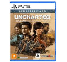 Uncharted: Coleção Legado dos Ladrões Remasterizado - A Theif's End e The Lost Legacy para PS5 - Naughty Dog