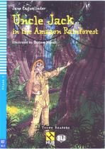 Uncle jack in the amazon rainforest - hub young readers - stage 3 - book with audio cd