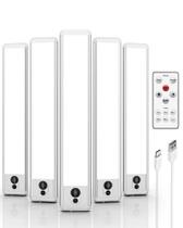 Under Cabinet Lights EZVALO LED Closet Motion Sensor, pacote com 5