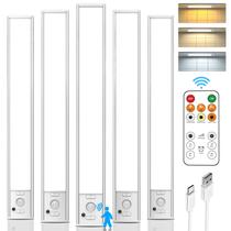 Under Cabinet Lights LENOMA de 12 polegadas com controle remoto de 350 lm, pacote com 5