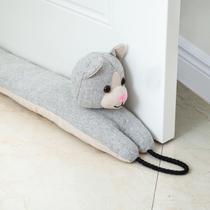 Under Door Draft Stopper Marwood Wind Stopper 80 cm Grey Cat