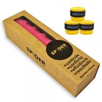 Undergrip Spider Overgrip para Raquete de Beach Tennis Kit com 3 Grips, Conforto, Controle e Aderência