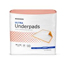 Underpads Almofadas de cama McKesson Ultra Incontinence 30x30cm x100 Underpads Almofadas de cama McKesson Ultra Incontinence 30x30cm x100