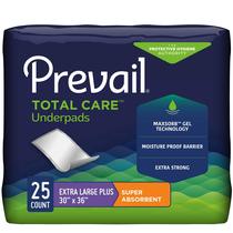 Underpads Prevail Super Plus Absorbency 76 x 91 cm (25 unidades)
