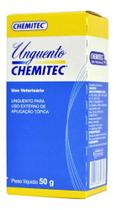 Unguento Chemitec 50g - Pomada Cicatrizante Para Animais Unguento Chemitec 50g - Pomada Cicatrizante Para Animais