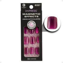 Unha Autocolante Kiss Ny imPress Magnetic Effects Better Levels IMME302B