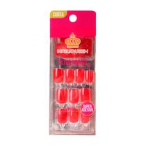 Unha Autocolante Ultra Brilho Vermelha 636 Unha Autocolante Ultra Brilho Vermelha 636