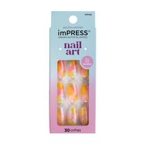 Unha Postiça imPRESS Nail Art Candy Syrup - Kiss New York