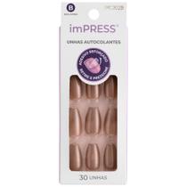 Unha Postiça imPRESS Unique Colors Glazed - Kiss New York Unha Postiça imPRESS Unique Colors Glazed - Kiss New York