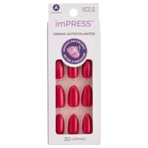 Unha Postiça imPRESS Unique Colors Urban Magenta - Kiss New York Unha Postiça imPRESS Unique Colors Urban Magenta - Kiss New York