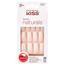 Unha Postiça Kiss NY - Natural Longo Unha Postiça Kiss NY - Natural Longo